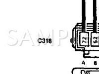 1990 GMC S15 Jimmy  4.3 V6 GAS Wiring Diagram