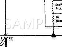 1990 Chevrolet Caprice Classic 4.3 V6 GAS Wiring Diagram