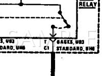 1990 Chevrolet Cavalier  3.1 V6 GAS Wiring Diagram