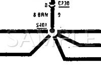 1990 Oldsmobile Cutlass Ciera  2.5 L4 GAS Wiring Diagram