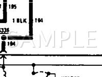 1990 Chevrolet Celebrity  2.5 L4 GAS Wiring Diagram