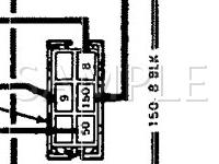 1990 Chevrolet C1500 Pickup  5.7 V8 GAS Wiring Diagram