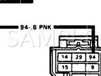 1990 Chevrolet K1500 Pickup  5.7 V8 GAS Wiring Diagram
