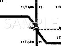 1990 Chevrolet Corvette ZR-1 5.7 V8 GAS Wiring Diagram