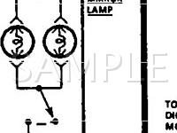 1990 Chevrolet Corvette ZR-1 5.7 V8 GAS Wiring Diagram