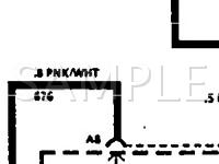 1990 Chevrolet Corvette ZR-1 5.7 V8 GAS Wiring Diagram