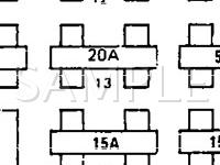 1990 Pontiac Bonneville LE 3.8 V6 GAS Wiring Diagram