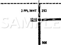 1990 Pontiac Bonneville LE 3.8 V6 GAS Wiring Diagram