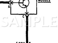 1990 Pontiac Bonneville LE 3.8 V6 GAS Wiring Diagram