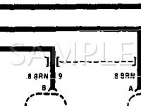 1990 Pontiac Bonneville SE 3.8 V6 GAS Wiring Diagram