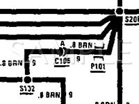 1990 Cadillac Fleetwood  4.5 V8 GAS Wiring Diagram