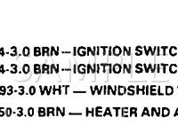 1990 Chevrolet P30 VAN  3.9 L4 DIESEL Wiring Diagram