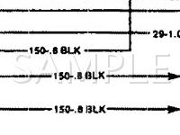 1990 GMC R2500 Suburban  6.2 V8 DIESEL Wiring Diagram