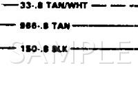 1990 GMC P35/P3500 VAN  6.2 V8 DIESEL Wiring Diagram