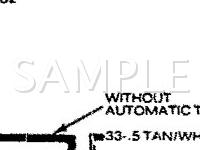 1990 GMC G35/G3500 VAN  6.2 V8 DIESEL Wiring Diagram