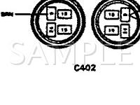 1990 GMC P35/P3500 VAN  5.7 V8 GAS Wiring Diagram