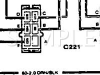 1990 GMC G15/G1500 VAN Vandura 4.3 V6 GAS Wiring Diagram
