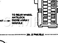 1990 Chevrolet R3500 Pickup  5.7 V8 GAS Wiring Diagram