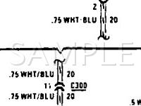 1990 Pontiac Lemans Value Leader 1.6 L4 GAS Wiring Diagram
