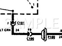 1990 Oldsmobile Silhouette  3.1 V6 GAS Wiring Diagram