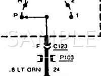 1990 Cadillac Seville  4.5 V8 GAS Wiring Diagram