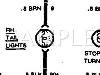 1990 Oldsmobile Toronado  3.8 V6 GAS Wiring Diagram