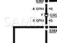 1990 Cadillac Seville STS 4.5 V8 GAS Wiring Diagram