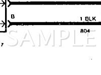 1990 Cadillac Seville  4.5 V8 GAS Wiring Diagram