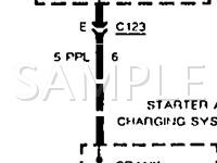 1990 Cadillac Eldorado  4.5 V8 GAS Wiring Diagram