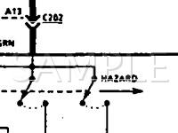 1990 Chevrolet Lumina Euro 3.1 V6 GAS Wiring Diagram