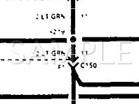 1990 Oldsmobile Cutlass Supreme SL 3.1 V6 GAS Wiring Diagram