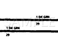1990 Oldsmobile Cutlass Supreme International 2.3 L4 GAS Wiring Diagram