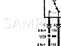 1990 Oldsmobile Cutlass Supreme  2.3 L4 GAS Wiring Diagram