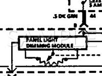 1990 Pontiac Grand Prix STE 3.1 V6 GAS Wiring Diagram