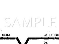 1990 Oldsmobile Cutlass Calais S 2.5 L4 GAS Wiring Diagram