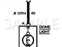 1990 Oldsmobile Cutlass Calais SL 3.3 V6 GAS Wiring Diagram