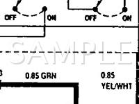 1990 GEO Tracker  1.6 L4 GAS Wiring Diagram