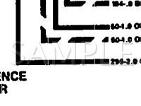 1991 Chevrolet Astro  4.3 V6 GAS Wiring Diagram