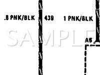 1991 Chevrolet Beretta  2.2 L4 GAS Wiring Diagram