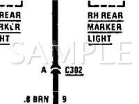1991 Chevrolet Beretta GTZ 2.3 L4 GAS Wiring Diagram