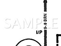 1991 Oldsmobile Bravada  4.3 V6 GAS Wiring Diagram