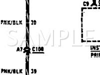 1991 Chevrolet Camaro RS 5.0 V8 GAS Wiring Diagram