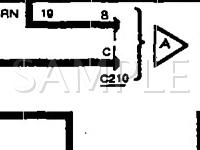 1991 Chevrolet Cavalier Z24 3.1 V6 GAS Wiring Diagram