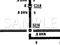 1991 Oldsmobile Cutlass Ciera S 2.5 L4 GAS Wiring Diagram