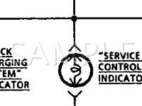 1991 Chevrolet Corvette ZR-1 5.7 V8 GAS Wiring Diagram