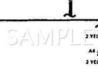 1991 Chevrolet Corvette  5.7 V8 GAS Wiring Diagram