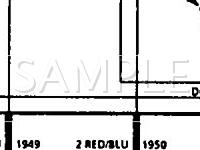 1991 Chevrolet Corvette  5.7 V8 GAS Wiring Diagram