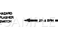 1991 GMC V2500 Suburban  5.7 V8 GAS Wiring Diagram