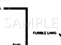 1991 GMC R1500 Suburban  6.2 V8 DIESEL Wiring Diagram