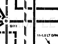 1991 GMC V3500 Pickup  5.7 V8 GAS Wiring Diagram